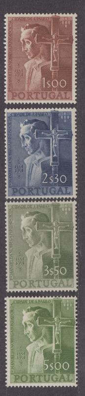 **Portugal, SC# 800-803 MLH, VF Complete Set, CV $112.80 (NH)