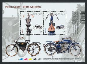 Canada 2646 MNH Motorcycles