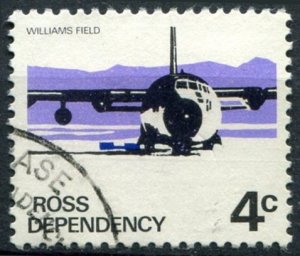 Ross Dependency Sc#L10 Used, 4c blk & vio, Views of Ross Dependency (1972-197...
