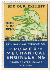 (I.B) US Cinderella : Power & Mechanical Engineering Exposition (New York 1938)