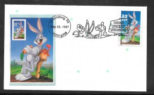 Just Fun Cover #3137 FDC Bugs Bunny (my2699)