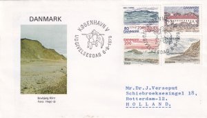 SA25d Denmark 1979 Landscapes, FDC, CV$15