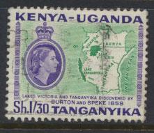 Kenya Uganda Tanganyika SG 182 Used