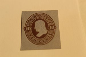 US U192 CUT SQUARE UNUSED