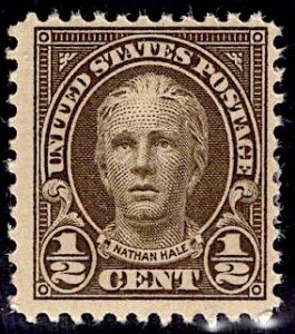 US Stamp #551 1/2c Hale MINT Hinged SCV $.25