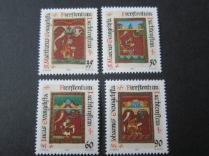 Liechtenstein 1987 Sc 873-6 Christmas Religion set MNH