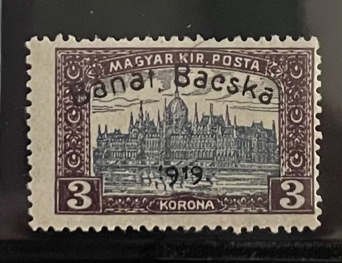 Hungary, 1919, SC 10N14, LH, VF.