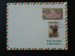 air mail cover Ivory Coast 1961