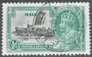DYNAMITE Stamps: Malta Scott #184  USED