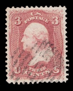 MOMEN: US STAMPS #65 USED XF LOT #89192*