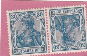 Germany, 123A, MNH, tete beche