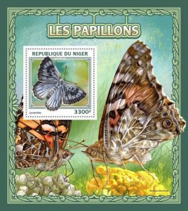 [850 45]- YEAR 2015 - NIGER - BUTTERFLIES    1V   complet set  MNH/**