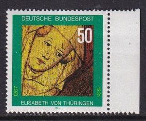 Germany  #1363  MNH  1981  St. Elizabeth of Thuringia