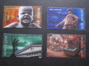 Norway 2000 Sc 1249-1252 set MNH