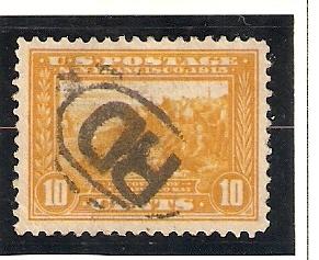 Scott # 400 - 10 Cent Panama-Pacific VF/XF