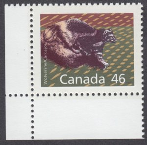 Canada - #1172c Wolverine Booklet Stamp Perf. 12.5x13.1 - MNH