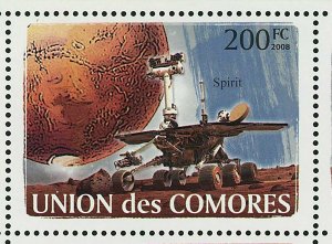 The conquest of Mars Stamp Spirit Mars Polar Viking S/S MNH #1946-1951