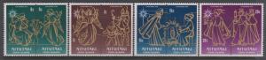 Aitutaki 1976 Christmas Sc#135-142 MNH