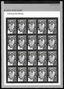 PCBstamps  US #6053 Sheet $15.60(20x{78c})Phillis Wheatley, MNH, (1)