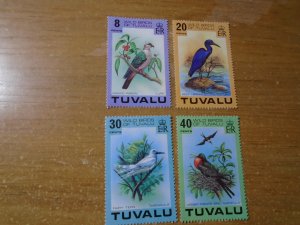 Tuvalu  #  73-76   MNH  Birds