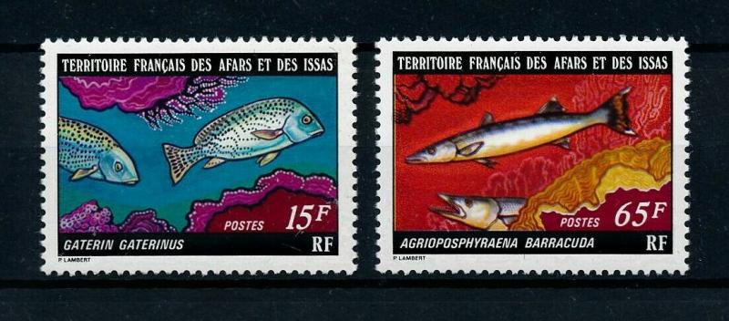 [99473] Afars and Issas 1977 Marine Life Fish  MNH