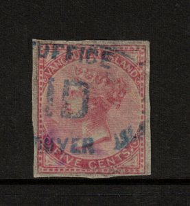 British Columbia #3 Very Fine Used With Artfully Filled Thins & Repaired Margins