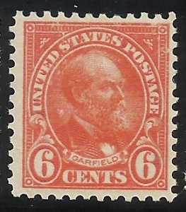 558  6c P11 MNH F/VF Centering