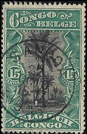 BELGIAN CONGO   #48 USED (11)
