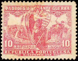 Portugal Scott RA9 F-VF/MNH 1924 Muse of History with Tablet- See Descript