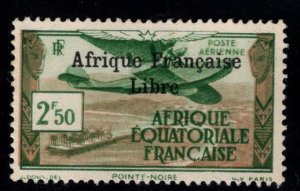 French Equatorial Africa AEF  Scott C10 MH*  airmail stamp