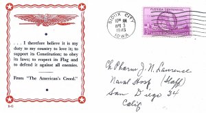 Patroitic Cover I Therefore believe it is my duty to love it 3 Apr 1945