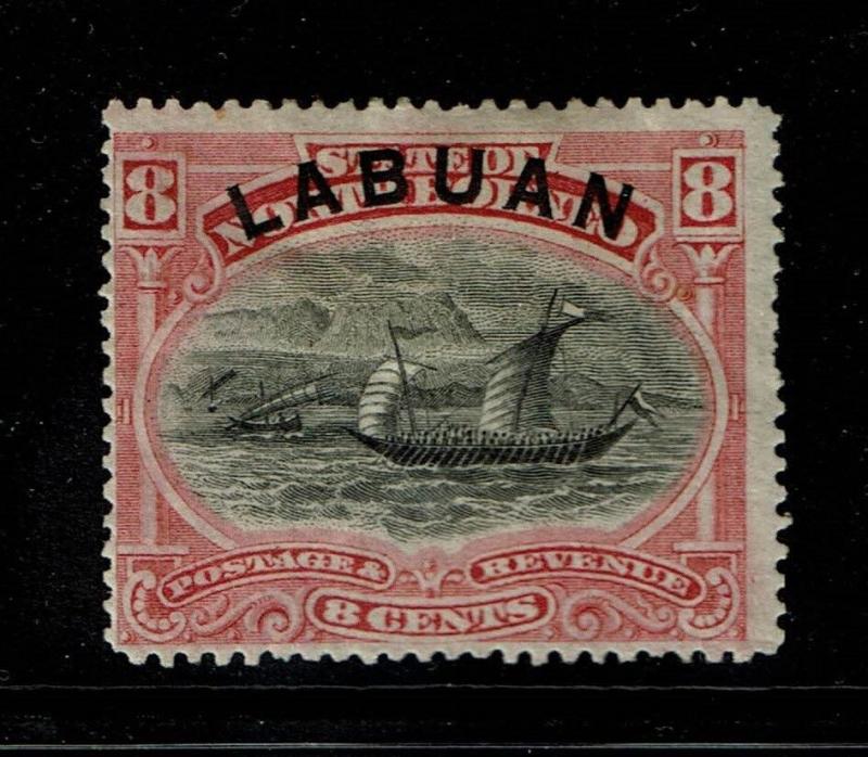 Labuan SG# 68, Mint Hinged, Hinge Remnants, see notes - S1413