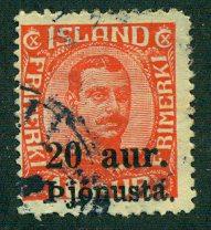 ICELAND Sc. O52 - used, HR!