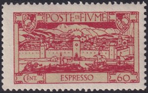 Fiume 1923 Sc E12 express MLH*