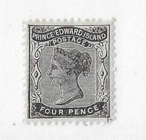 Prince Edward Island Sc #9  4p black OG VF