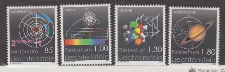 Liechtenstein Scott #1297-1300 Stamps - Mint NH Set