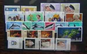 Falkland Islands 1965 1982 ITU Royal Wedding Dolphins Jubilee Queen Mother MNH