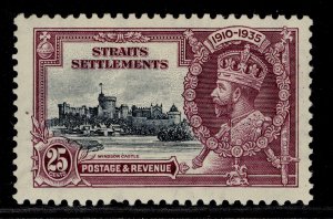 MALAYSIA - Straits Settlements GV SG259, 25c slate & purple, M MINT.