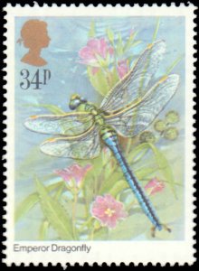 Great Britain #1098-1102, Complete Set(5), 1985, Insects, Never Hinged