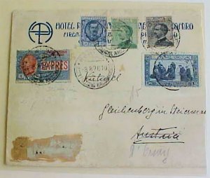 ITALY REGISTERED 3-8-1926 FIRENSE B/S TARVISIO 189 EXPRESS sassone cat.325,000L