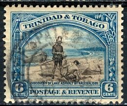 Trinidad & Tobago; 1937; Sc. # 37a; Used Single Stamp