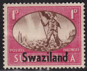 Swaziland 38B  WWII Victory Issue 1945