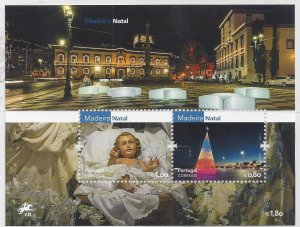 MADEIRA 2016 Holidays Christmas Religion YT#F370 Mi#BL64 Mf#BL547 Portugal