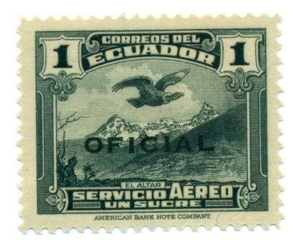 Ecuador 1937 #C55 MH SCV (2024) = $14.00