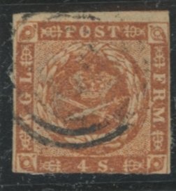 Denmark #4 Used Single