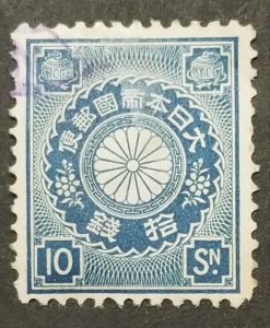 JAPAN Scott 103 1899 10s Used Stamp z6975