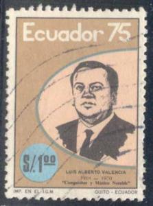 Ecuador ~ #952 ~ Composers & Musicians ~ Used