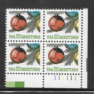 #2368 MNH Plate Block