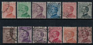 Italy #97-100,2-7,9-10  CV $72.70