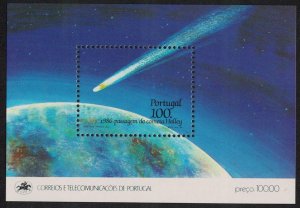 Portugal Appearance of Halley's Comet MS 1986 MNH SG#MS2050